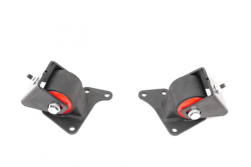 Innovative Mounts 113250-85A - 90-93 Mazda Miata Replacement Engine Mount Kit NA/1.6L Grey/400-500Hp