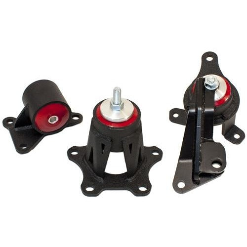 Innovative Mounts 20251-75A - 98-02 Accord Replacement/Conversion Engine Mount Kit F-Series/H-Series 98+ Automatic 250-400HP 75A Black