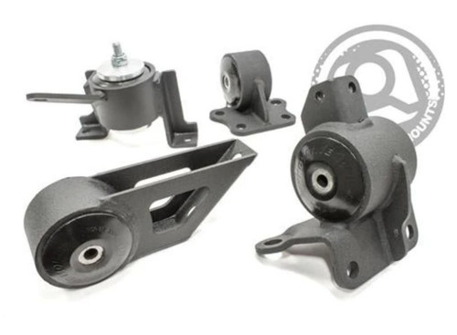 Innovative Mounts 60950-60A - Innovative 05-12 Lotus ELISE/EXIGE 2ZZ Black Steel Mounts 60A Bushings