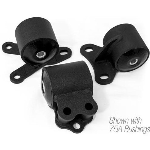 Innovative Mounts 40153-60A - 94-01 Integra Replacement Engine Mount Kit B/D-Series Automatic Up to 250HP 60A Red