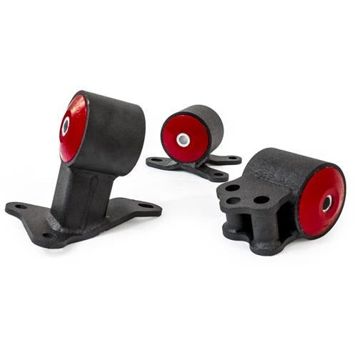 Innovative Mounts 40155-85A - 94-01 Integra Conversion Mount Kit B/D-Series Auto To Manual /Cable 400-500HP 85A Grey