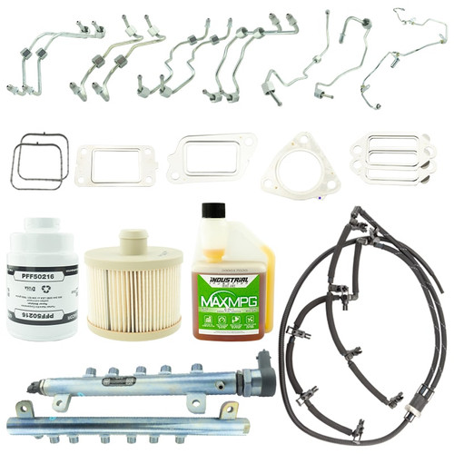 Industrial Injection 4G6101K - GM Disaster Kit For 11-16 6.6L LML Duramax