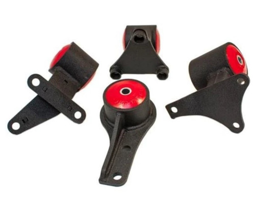 Innovative Mounts 80550-60A - Innovative 91-05 Acura NSX C-Series Black Steel Mounts 60A Bushings