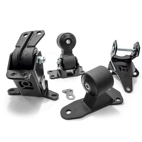 Innovative Mounts 91250-95A - 12-15 Civic Si Replacement Mount Kit K Series/Manual 500+HP 95A Red