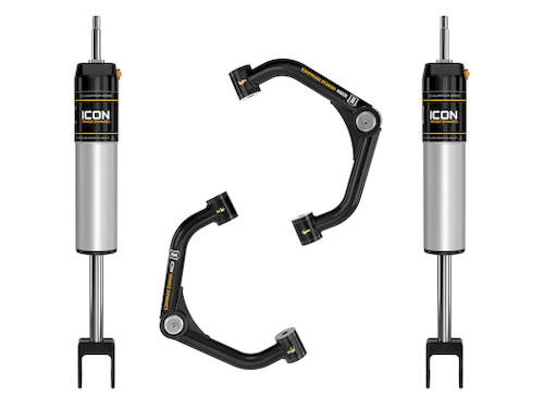 Icon 78732T - 2020+ GM HD 0-2in 2.5 Series IR Shock System w/Tube UCA