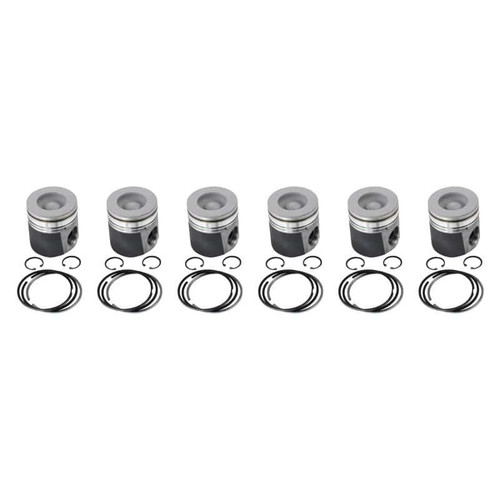 Industrial Injection PDM-3354.040 - Dodge Pistons For 1998.5-2002 Cummins Stock .040 Over