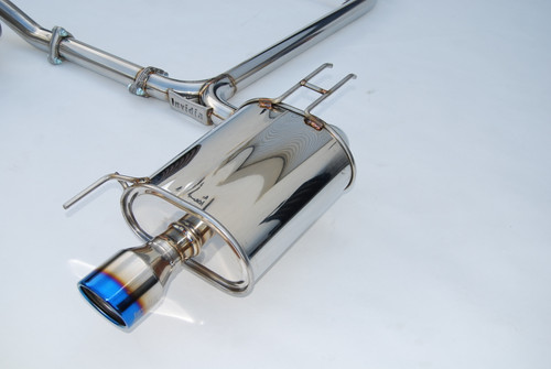 Invidia HS06TSXG3T - 04-08 Acura TSX Q300 Rolled Titanium Tip Cat-Back Exhaust
