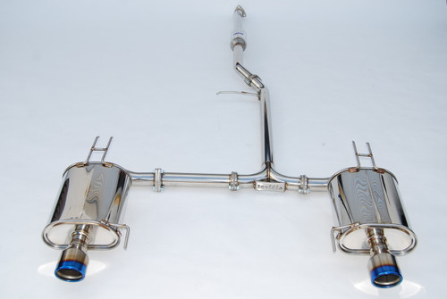 Invidia HS06TSXG3T - 04-08 Acura TSX Q300 Rolled Titanium Tip Cat-Back Exhaust