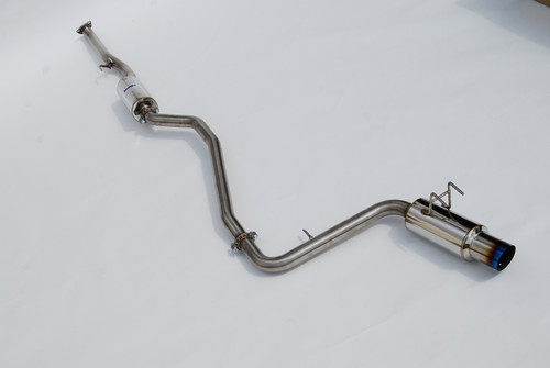 Invidia HS22HC6GT1STL - 2022+ Honda Civic Sport (2.0N/A) 60mm N1 Cat Back Exhaust - TI Tips