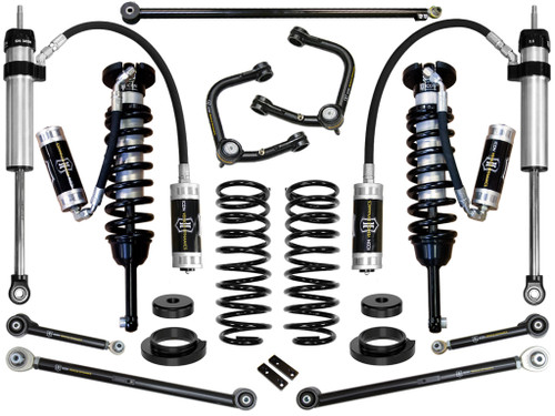 Icon K53176T - 03-09 GX470 0-3.5" STAGE 6 SUSPENSION SYSTEM W TUBULAR UCA