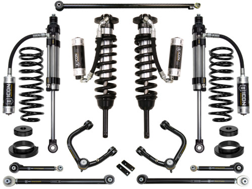 Icon K53178T - 03-09 GX470 0-3.5" STAGE 8 SUSPENSION SYSTEM W TUBULAR UCA