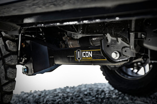 Icon K63165R - 2023 Ford F-250/F-350 Super Duty 4WD, 2.5-3" Lift, Stage 5 Coilover Conversion System with Radius Arms