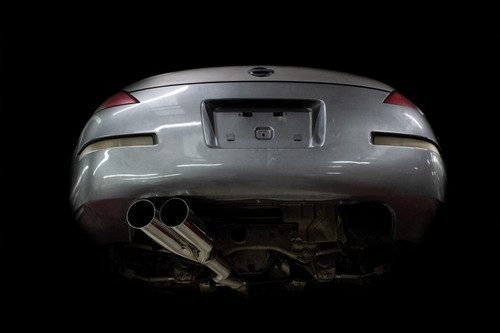 ISR Performance IS-EPDUAL-350BO - EP (Straight Pipes) Dual Tip Exhaust 4in - Nissan 350Z ISR Performance IS-EPDUAL-350BO - EP (Straight Pipes) Dual Tip Exhaust 4in - Nissan 350Z