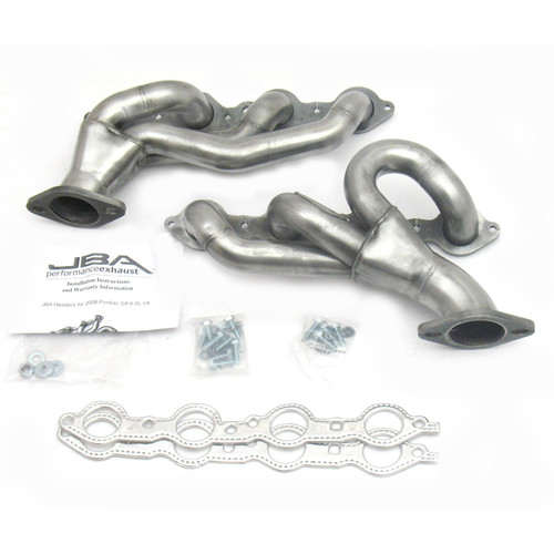 JBA 1811S - 08-09 Pontiac G8 6.0/6.2L LS 1-3/4in Primary Raw 409SS Cat4Ward Header