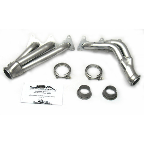 JBA 1816SJS - 10-11 Camaro 3.6L V6 1-5/8in Primary Silver Ctd Cat4Ward Header