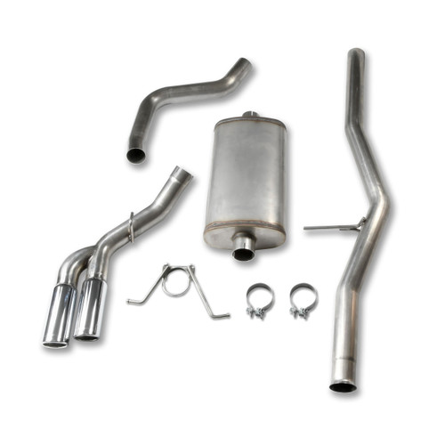 JBA 30-3054 - 04-19 Chevy Silverado 4.8L/5.3L (Excl Reg Cab) 304SS Dual Exit Cat-Back Exhaust w/3in Tips JBA 30-3054 - 04-19 Chevy Silverado 4.8L/5.3L (Excl Reg Cab) 304SS Dual Exit Cat-Back Exhaust w/3in Tips