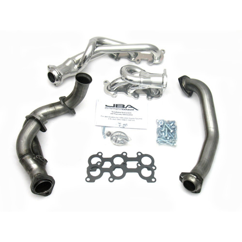 JBA 2032S-1JS - 95-00 Toyota 3.4L V6 w/o EGR 1-1/2in Primary Silver Ctd Cat4Ward Header
