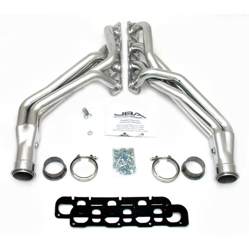 JBA 6965SJS - Performance Exhaust 6965S 1 3/4" Header Long Tube Stainless Steel 2008-2020 Challenger/Hellcat 5.7/6.1/6.2/6.4L 2005-2020 Charger/Hellcat/300C/Magnum 5.7/6.1/6.2/6.4L Silver Ceramic