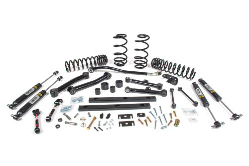 JKS JSPEC115K - 03-06 Jeep TJ 3in Suspension System