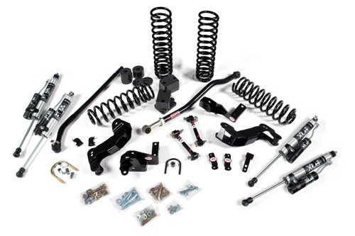 JKS JSPEC108K - 2007-2018 Jeep Wrangler JK J-Kontrol 4 Door 3.5 Inch Lift Kit w/ JSpec Shocks JSPEC