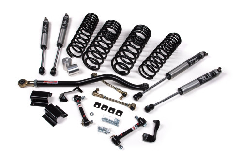 JKS JSPEC131PES - 2020-2023 Jeep Gladiator JT J-Venture 4 Inch Inch Lift Kit Front 1.5-2 Inch Lift Kit Rear Lift Kit- Fox 2.5 Performance Elite Series Shocks JSPEC