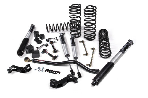 JKS JSPEC141PS - 18-24 Jeep Wrangler JL J-Kontrol 3.5 Inch Lift Kit 4 Door w/Fox 2.5 Performance Series Shocks Standard Rate Coils JSPEC