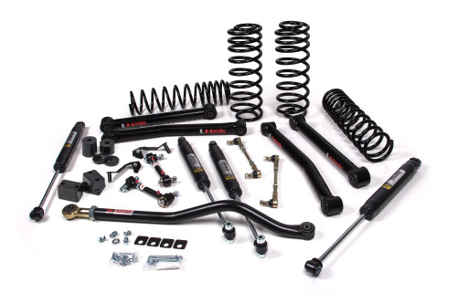 JKS JSPEC163PES - 2018-2024 Jeep Wrangler JL J-Konnect 2.5 Inch 4 Door w/Fox 2.5 Performance Elite Series Shocks Diesel JSPEC