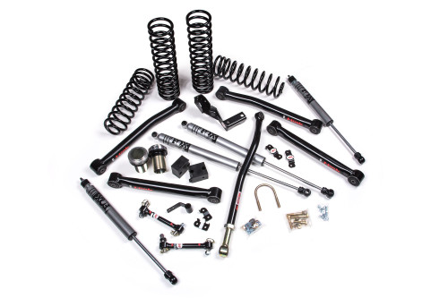JKS JSPEC154KFA - Jeep JK J-Lander 3.5in 4Dr w/Fox 2.0 Adventure Series Shocks