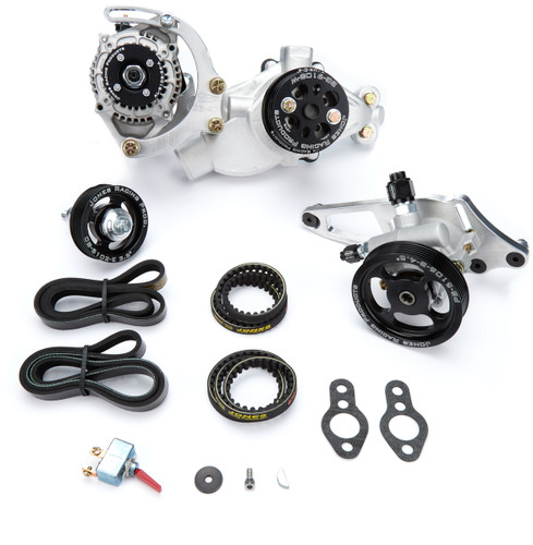 Jones Racing Products 1441-AL-72 - Serpentine Drive Kit SBC w/ P/S - W/P & Alt