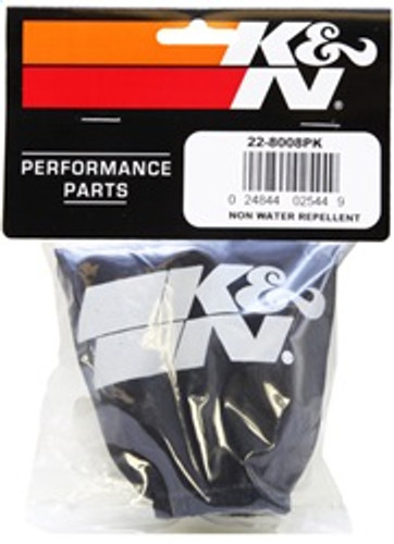 K&N 22-8008PK - Universal Precharger Air Filter Wrap Black