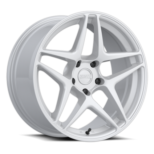 Kansei K15W-189518+22 - K15W Astro 18x9.5in / 5x120 BP / 22mm Offset / 72.56mm Bore - Gloss White Wheel
