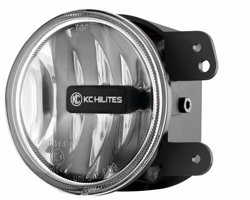 KC HiLiTES 1494 - 07-09 Jeep JK Gravity G4 LED Light 10w SAE/ECE Clear Fog Beam (Single)