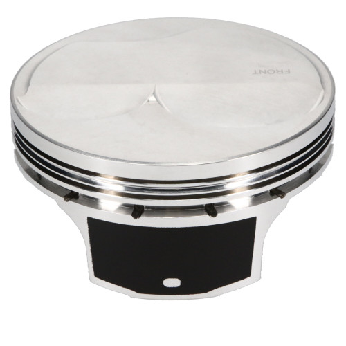JE Pistons 324016 - GM LS 4.080in Bore .015 LS3 Oversize 7.1cc Asymmetrical FSR Dome Pistons - Set of 8
