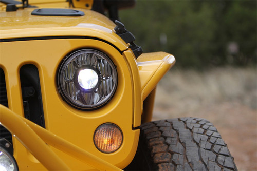 KC HiLiTES 42341 - 07-18 Jeep JK (Not for Rubicon/Sahara) 7in. Gravity LED Pro DOT Headlight (Pair Pack Sys)