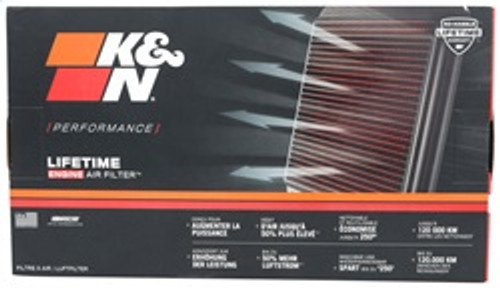 K&N 33-2461 - Replacement Air Filter for 11 -12 Honda Odyssey 3.5L V6