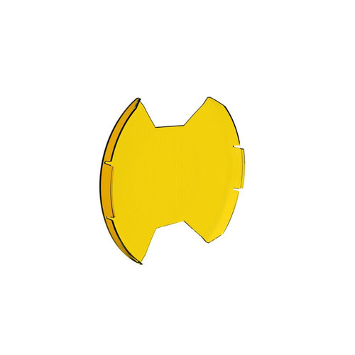 KC HiLiTES 5210 - SlimLite 8in. LED Light Shield SAE Driving (Shield Only) - Selective Yellow
