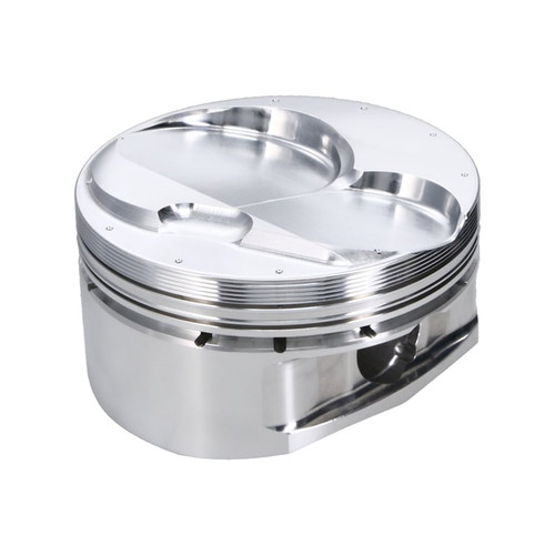 JE Pistons 377980 - Chevrolet Small Block  4.125in Bore 1.062in CH -4.50 CC  Piston Kit - Set Of 8