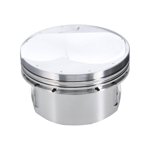JE Pistons 377980 - Chevrolet Small Block  4.125in Bore 1.062in CH -4.50 CC  Piston Kit - Set Of 8