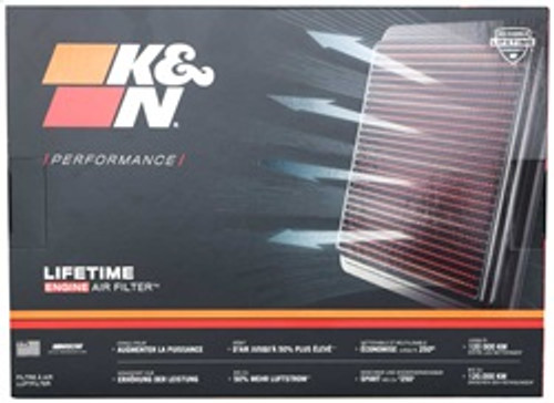 K&N 33-2488 - Replacement Air Filter for 11-14 BMW M5/M6 4.4L V8 / 2015 M4/M3 3.0L I6  (2 per box)