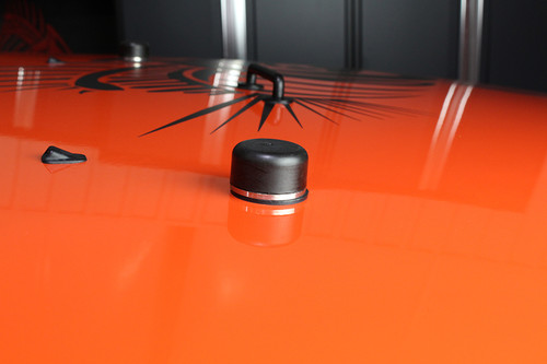 Kentrol 30506 - Jeep TJ/JK Hood Bumpers 97-18 Wrangler TJ/JK Polished Silver