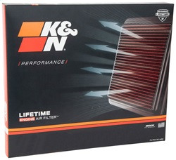 K&N 33-3086 - 16-17 Ford Ranger 2.2L/3.2L DSL Drop In Air Filter