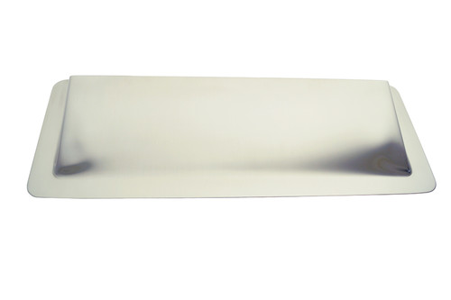 Kentrol 30520 - Jeep TJ Hood Vent Air Scoop 98-06 Wrangler TJ Polished Silver