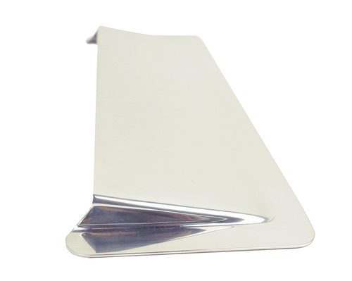 Kentrol 30520 - Jeep TJ Hood Vent Air Scoop 98-06 Wrangler TJ Polished Silver