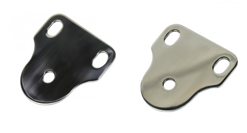 Kentrol 30408 - Jeep CJ/YJ Interior Windshield Brackets Pair 76-95 CJ and Wrangler YJ Polished Silver
