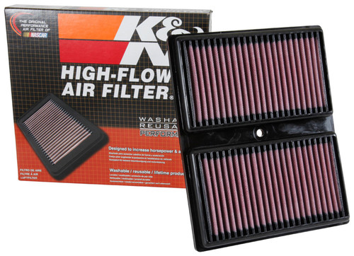 K&N 33-3037 - 15-17 Audi A1 L3-1.0L F/l - Replacement Drop In Air Filter