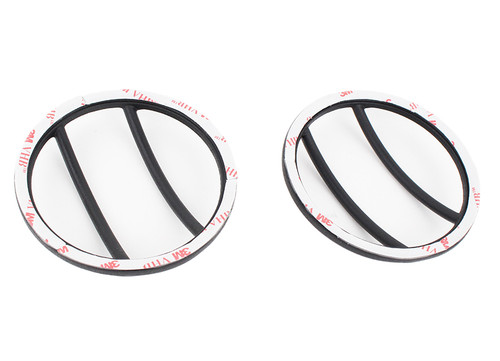 Kentrol 80009 - Jeep JK Front Marker Covers Pair 07-18 Wrangler JK Textured Black