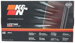 K&N 33-3126 - 2017 Suzuki Swift V L3-1.2L F/I Replacement Drop In Air Filter