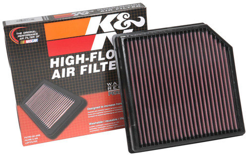 K&N 33-3127 - 18-19 Volvo XC40 L4-2.0L F/I Replacement Air Filter