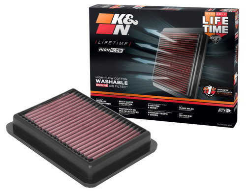 K&N 33-3158 - 19-21 Mazda 3 2.0L L4 F/I Replacement Air Filter K&N 33-3158 - 19-21 Mazda 3 2.0L L4 F/I Replacement Air Filter