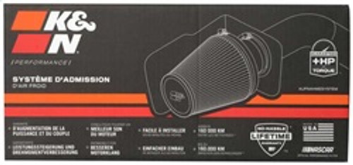 K&N 57-2602 - 18-19 Ford F-150 V6-2.7L F/I Performance Air Intake System